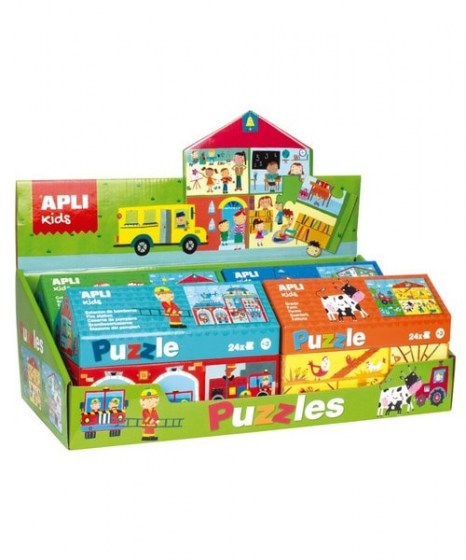 Παζλ Κτίρια Apli Kids